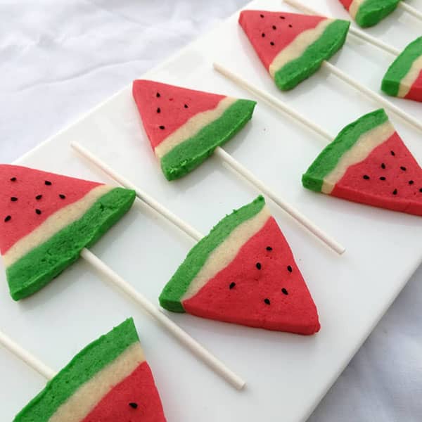 طرز تهیه کوکی هندوانه ای , دستور پخت کوکی هندوانه ای