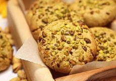 طرز تهیه کوکی پسته