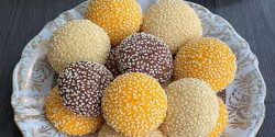 طرز تهیه کلوچه کنجدی ساده بازاری با طعمی بی نظیر