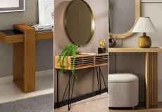 کنسول جدید و مدرن چوبی