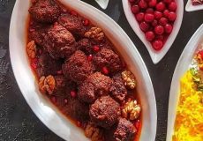 طرز تهیه کوفته انار و گردو