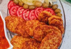 طرز تهیه کوکوی سوسیس