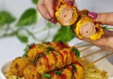 طرز تهیه کورن داگ
