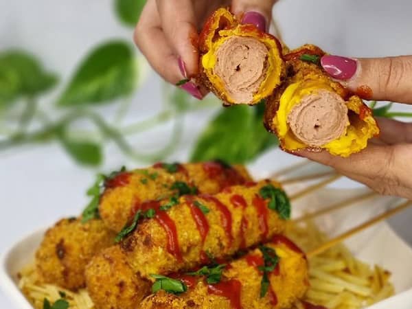 طرز تهیه کورن داگ