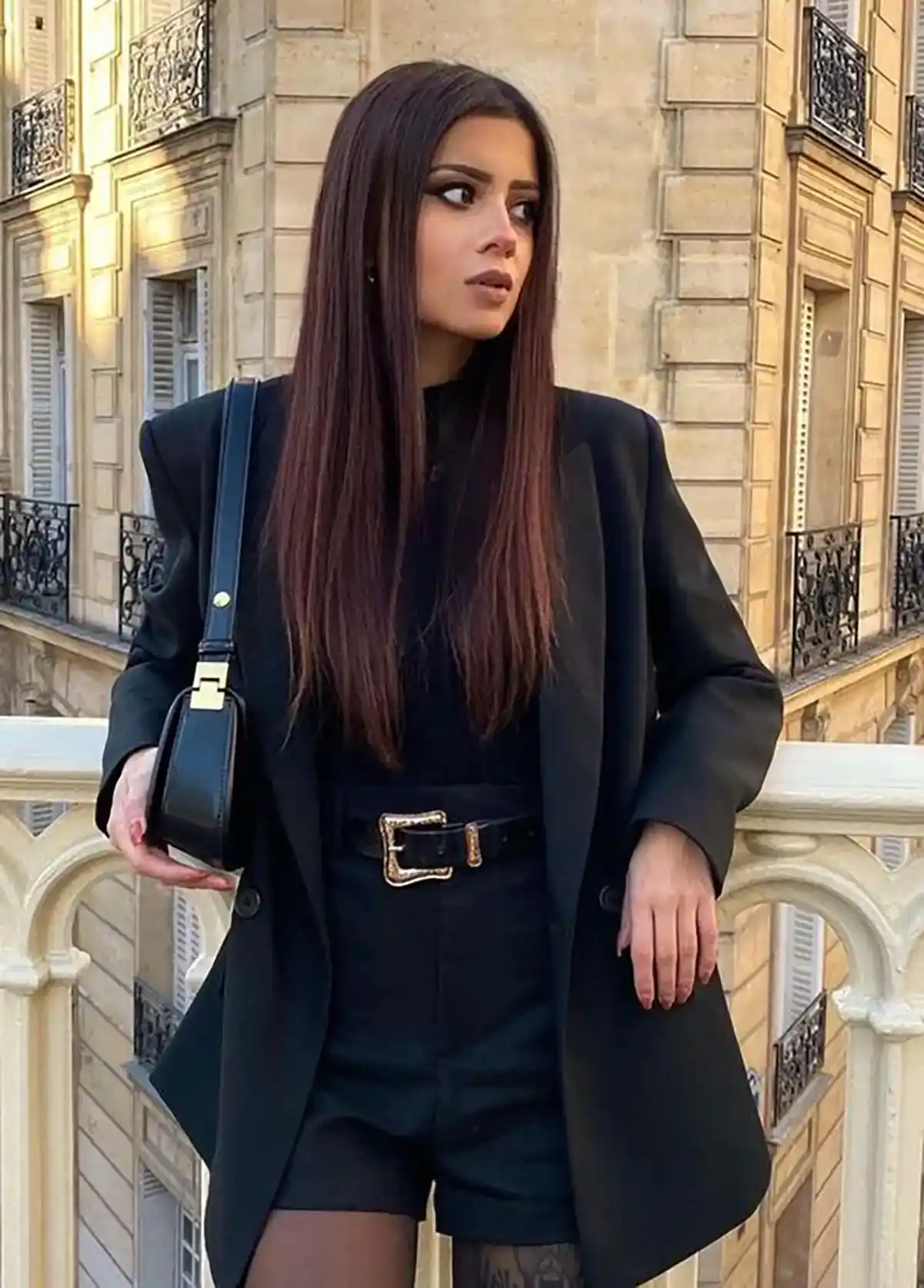 کت بلیزر مشکی شیک و مجلسی زنانه