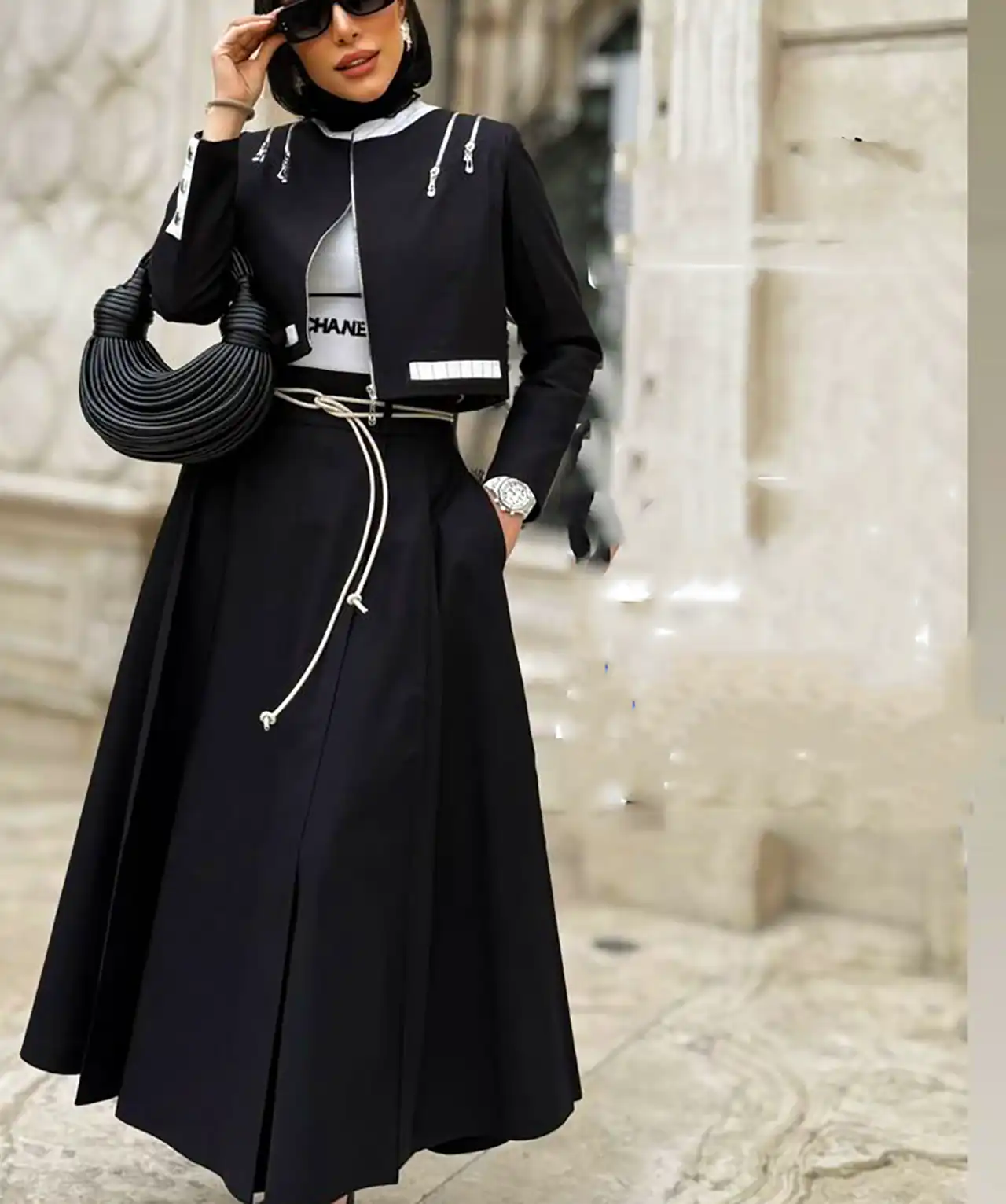 کت دامن مینیمال زنانه