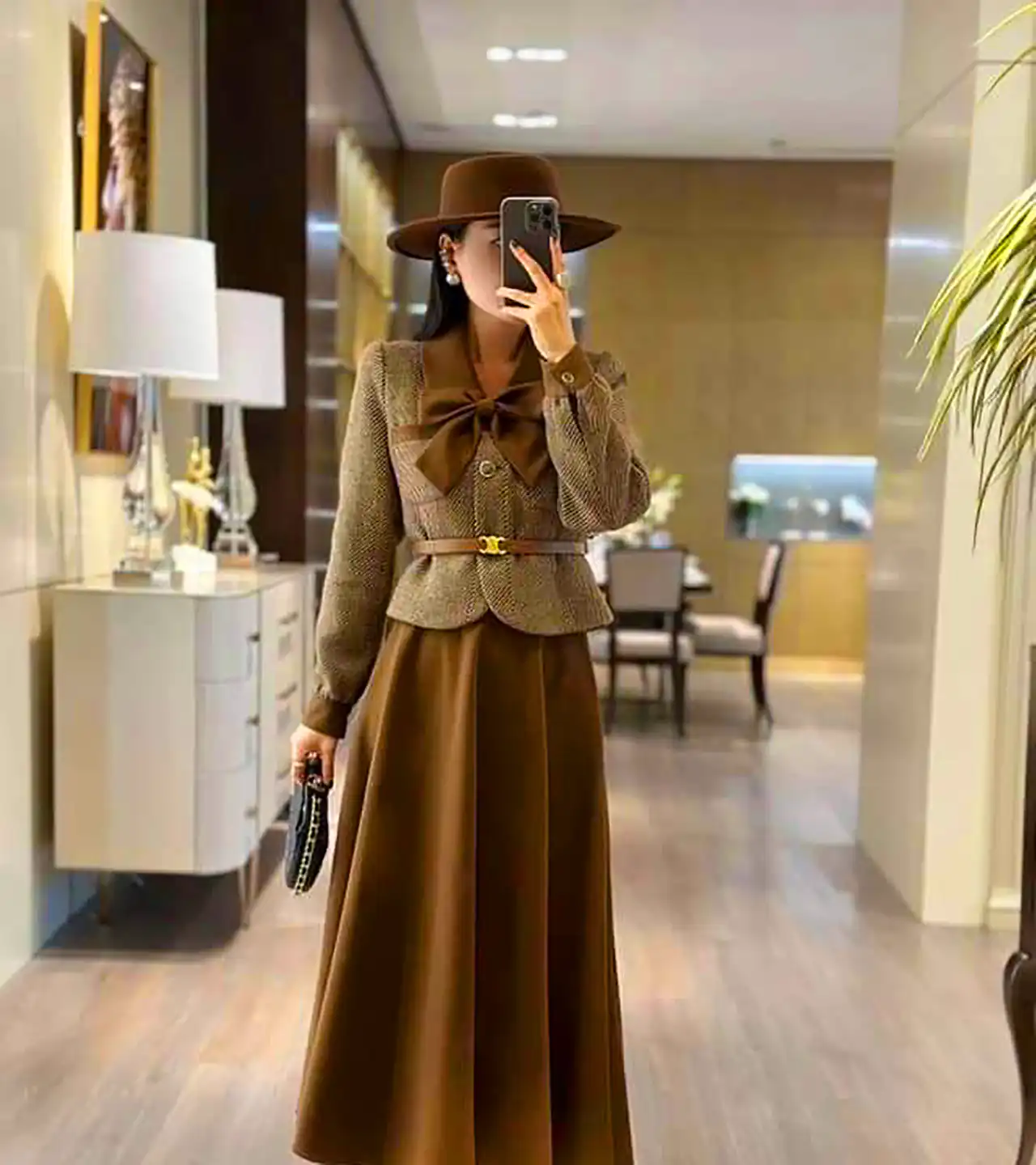 کت دامن مینیمال زنانه