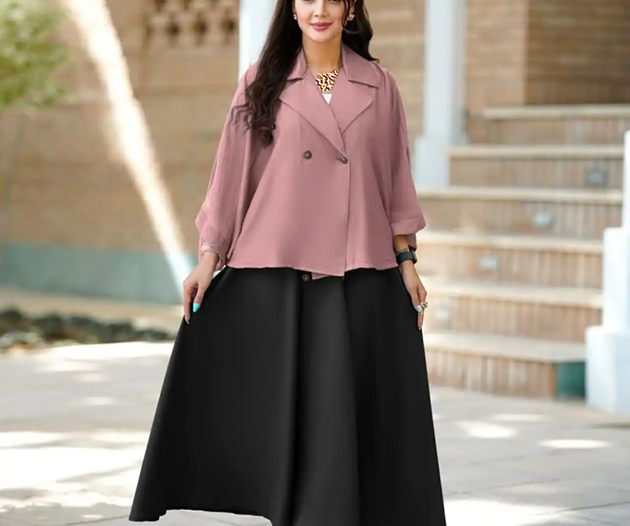 کت دامن مینیمال زنانه