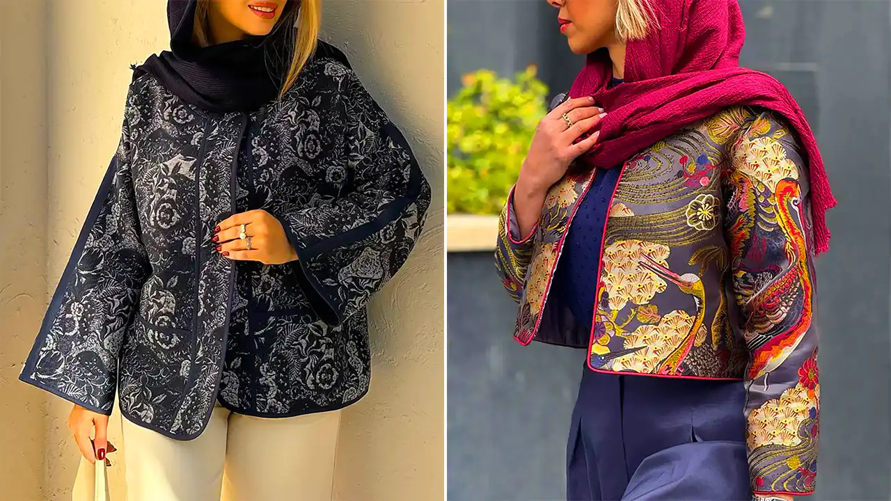 کت مجلسی زنانه ژورنالی