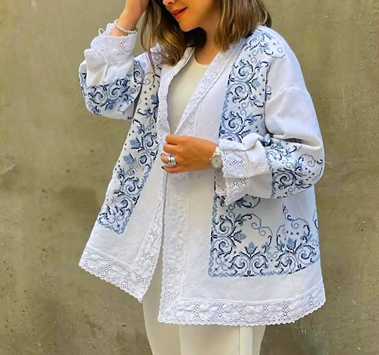 کت مجلسی زنانه ژورنالی