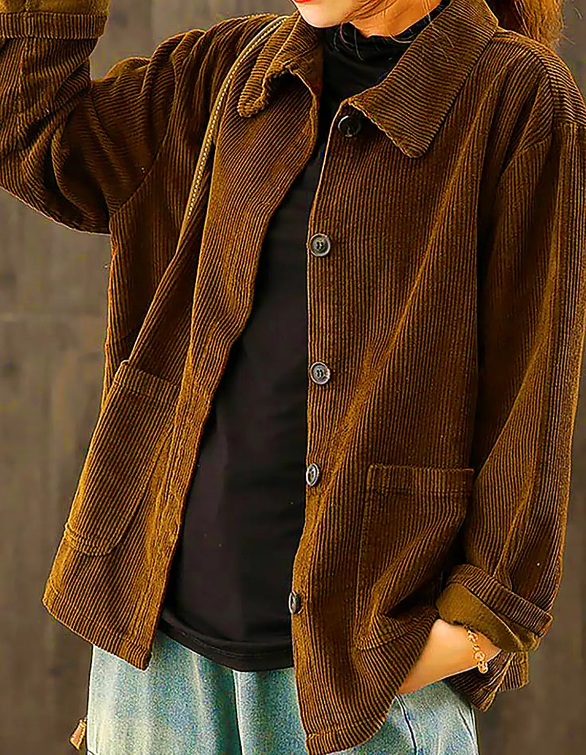 کت پائیزی شاد و رنگی