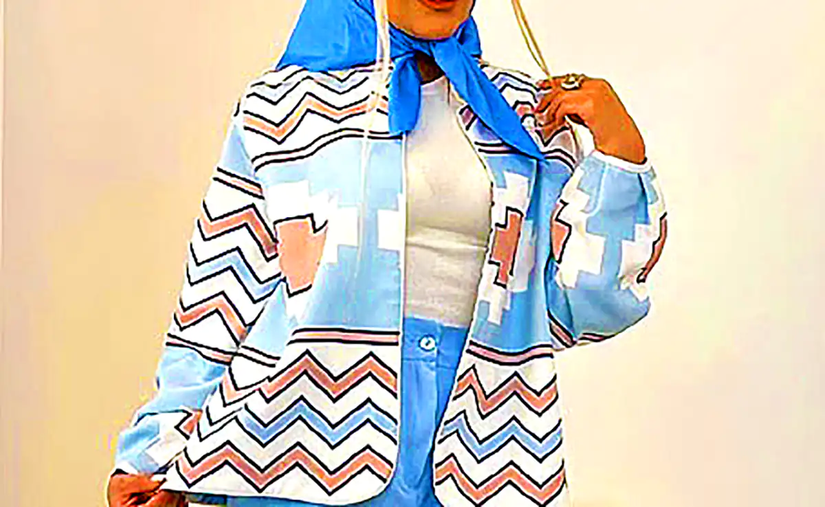 کت طرحدار ابریشمی زنانه