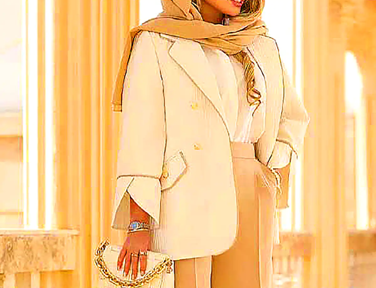 کت طرحدار ابریشمی زنانه