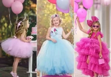 لباس عروسکی دخترانه برای تولد