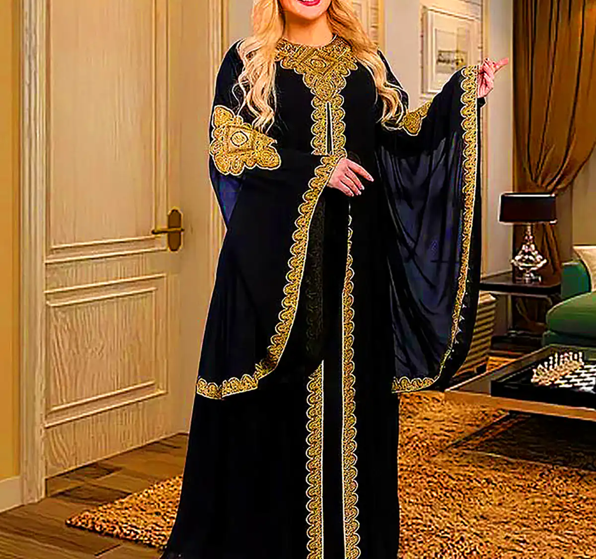 لباس مجلسی ساتن جدید