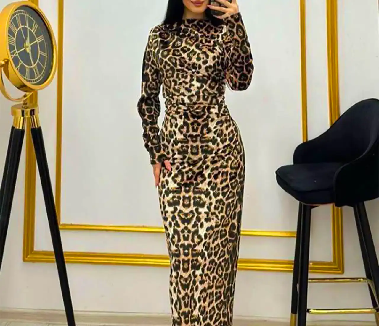 لباس پلنگی زنانه شیک