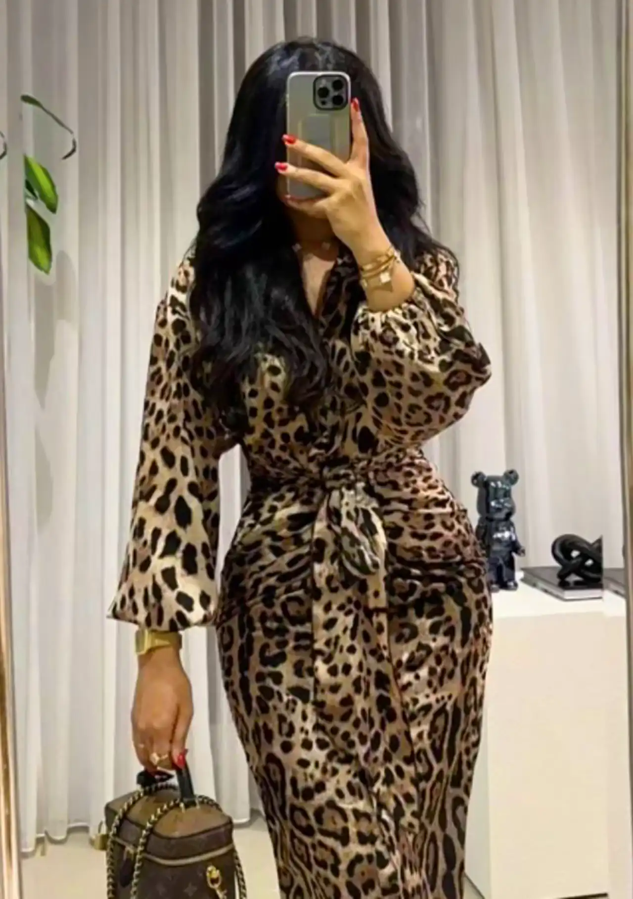 لباس پلنگی زنانه شیک