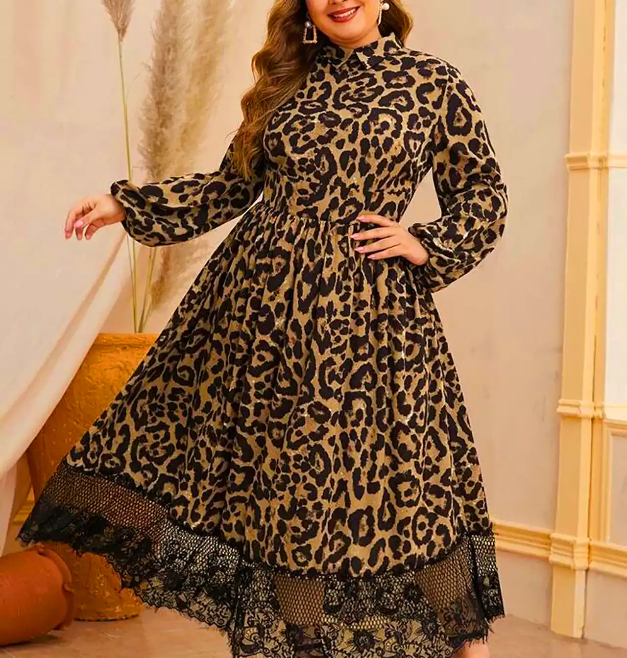 لباس پلنگی زنانه شیک