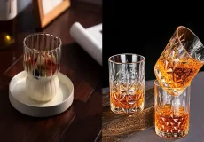 لیوان شیشه ای شیک + مدلهایی بی نظیر و شیک از لیوان شیشه ای که علاوه بر زیبایی و طراحی خاصش به سلیقه های مختلف پاسخ میدهد