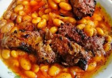 طرز تهیه لوبیا کباب
