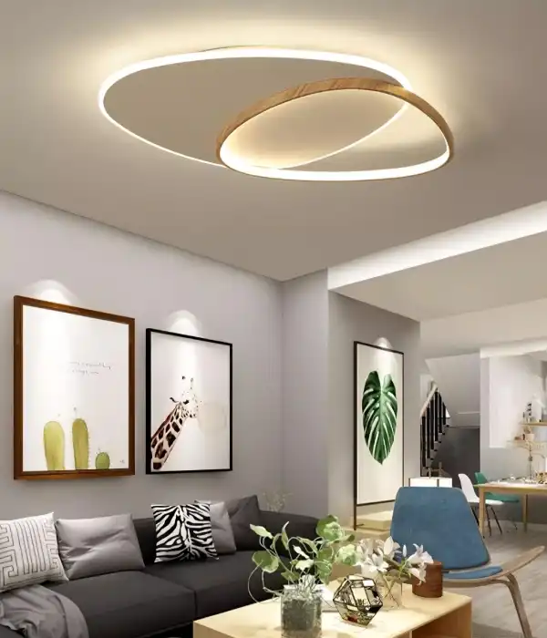 لوستر مدرن سقفی + تداعی نمودن فضایی مدرن و لاکچری با لوستر مدرن سقفی