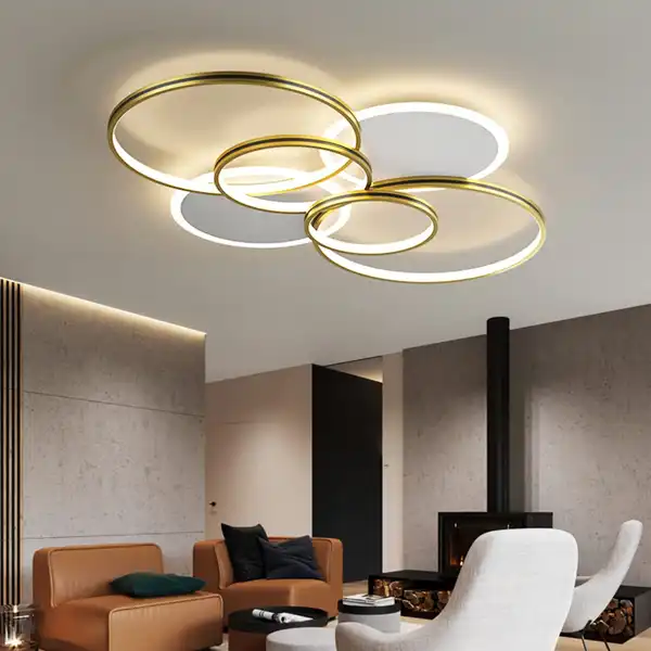 لوستر مدرن سقفی + تداعی نمودن فضایی مدرن و لاکچری با لوستر مدرن سقفی