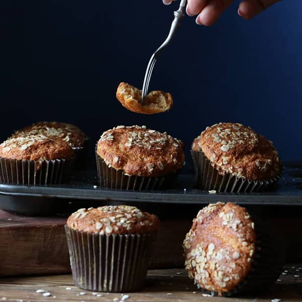 طرز تهیه مافین جو پرک