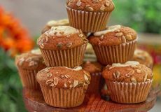 طرز تهیه مافین کدو حلوایی
