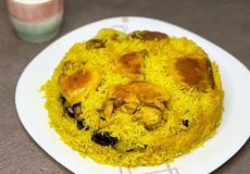 طرز تهیه مقلوبه مرغ