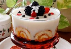 طرز تهیه محلبی با ژله