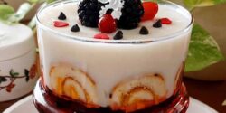طرز تهیه محلبی با ژله به روش مجلسی و طعمی بی نظیر