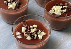 طرز تهیه محلبی شکلاتی