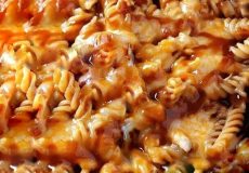 طرز تهیه ماکارونی پیتزایی
