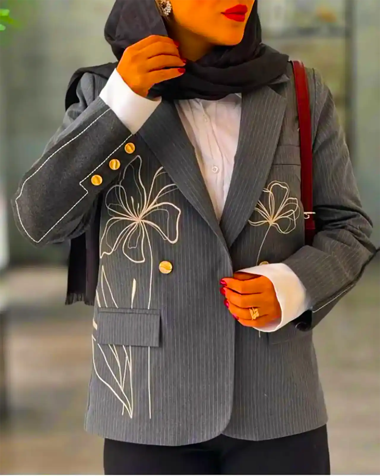 مانتو جذاب شیک روزمره