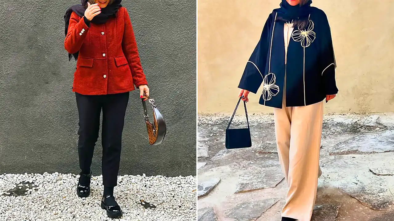 مانتو کتی ژورنالی شیک