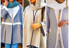 مانتو پاییزه شیک و راحت