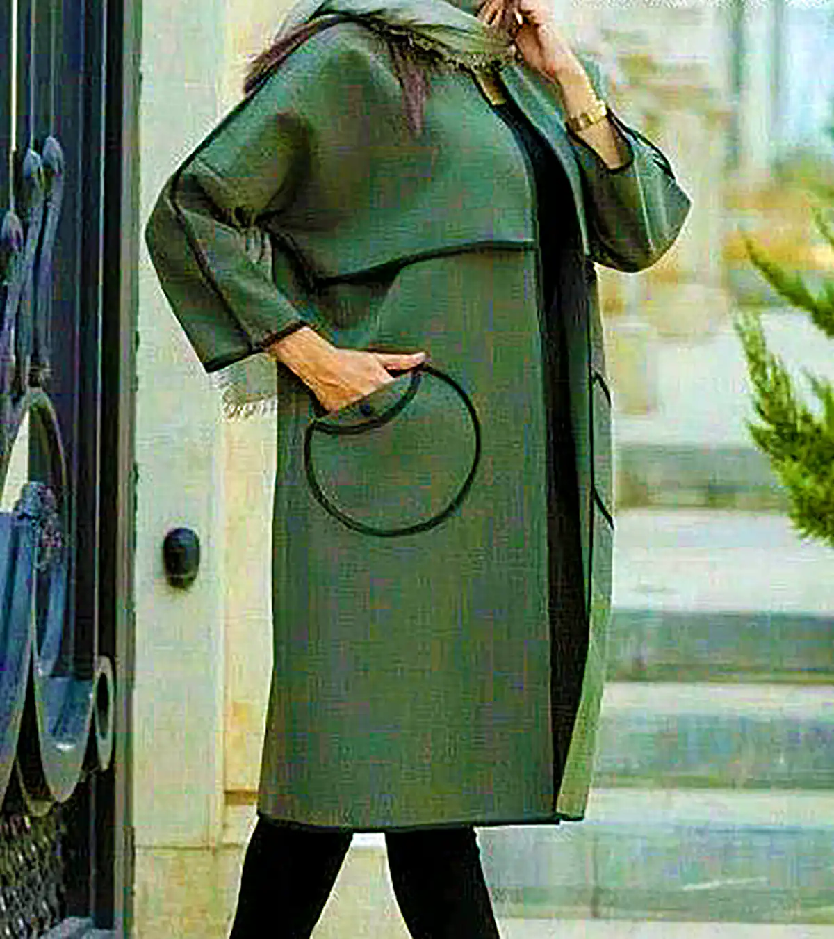 مانتو پاییزه شیک و راحت