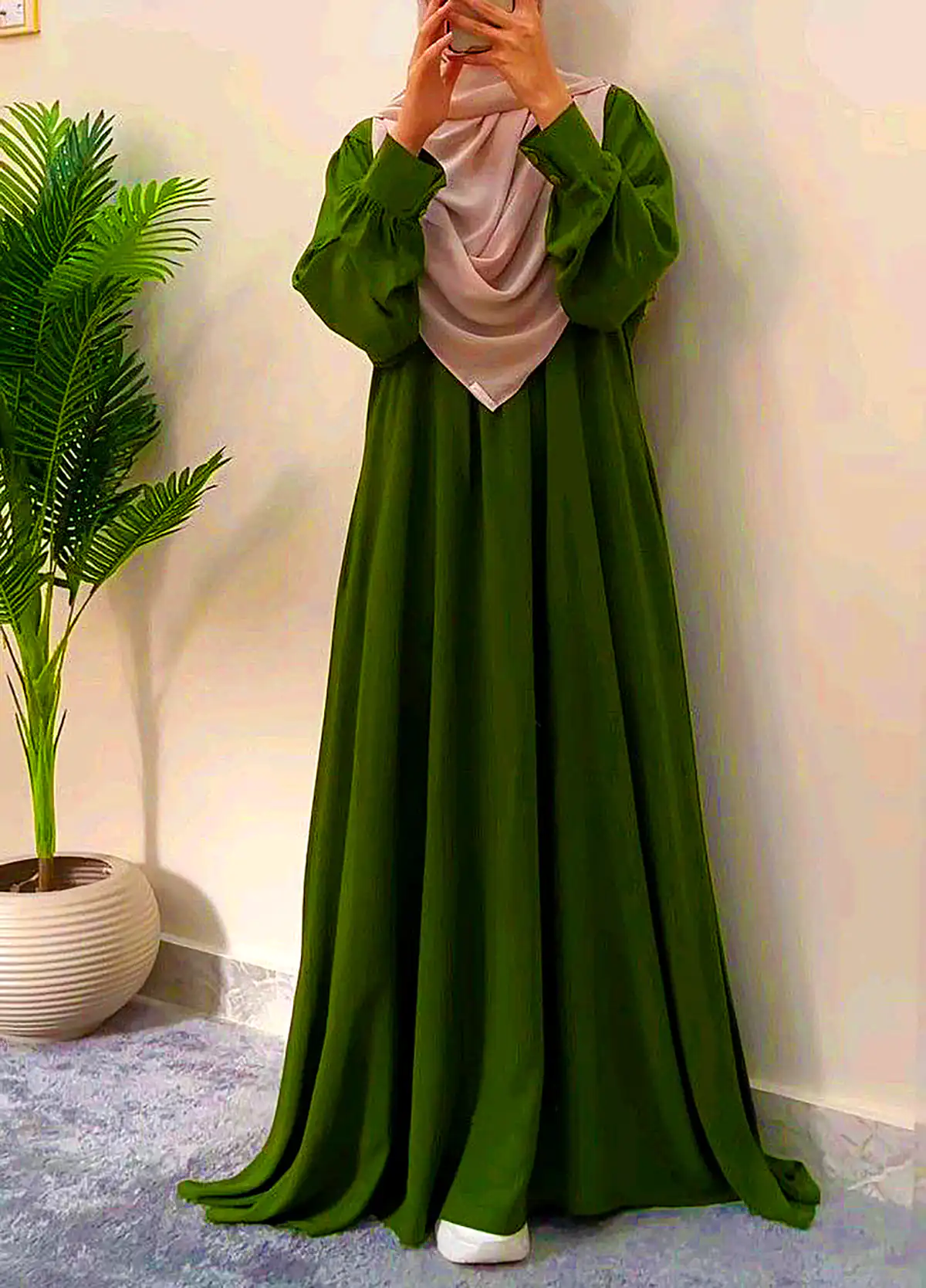 مانتو پیراهنی کرپ