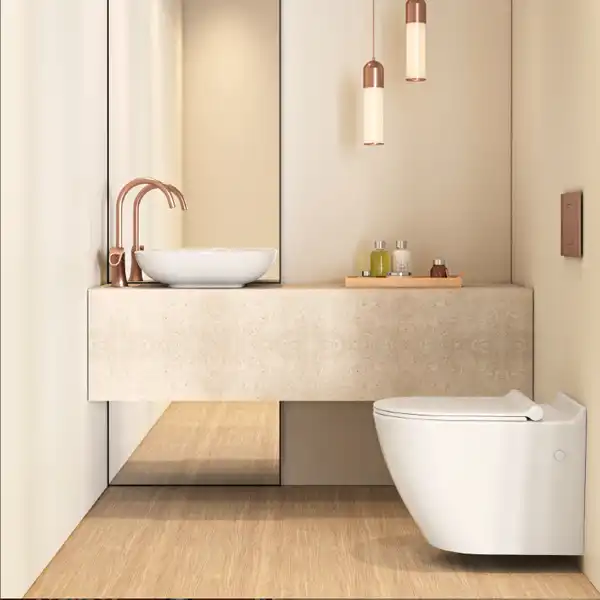 مدل سرویس بهداشتی با حمام + ترکیب زیبایی و عملکرد با مدل سرویس بهداشتی با حمام