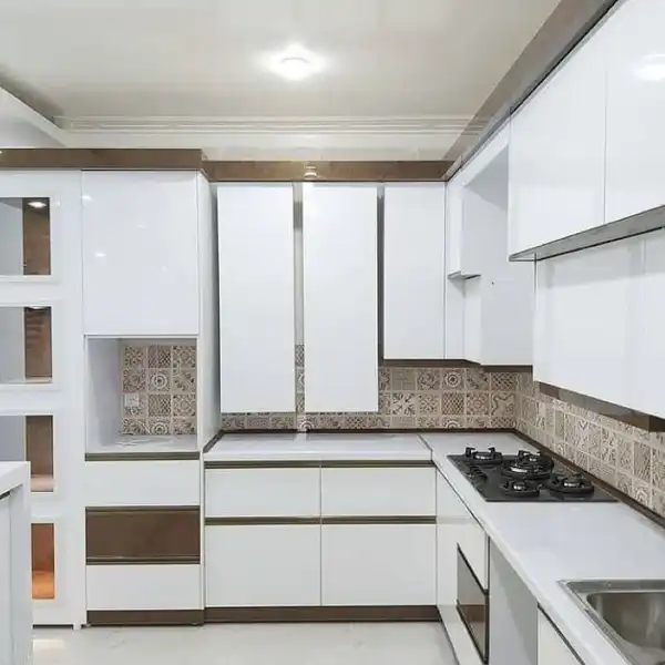 مدل کابینت آشپزخانه هایگلاس جدید + مدل پرطرفدار کابینت آشپزخانه هایگلاس جدید