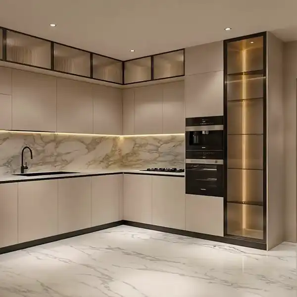 مدل کابینت آشپزخانه هایگلاس جدید + مدل پرطرفدار کابینت آشپزخانه هایگلاس جدید