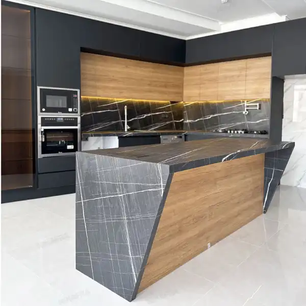 مدل کابینت آشپزخانه هایگلاس جدید + مدل پرطرفدار کابینت آشپزخانه هایگلاس جدید