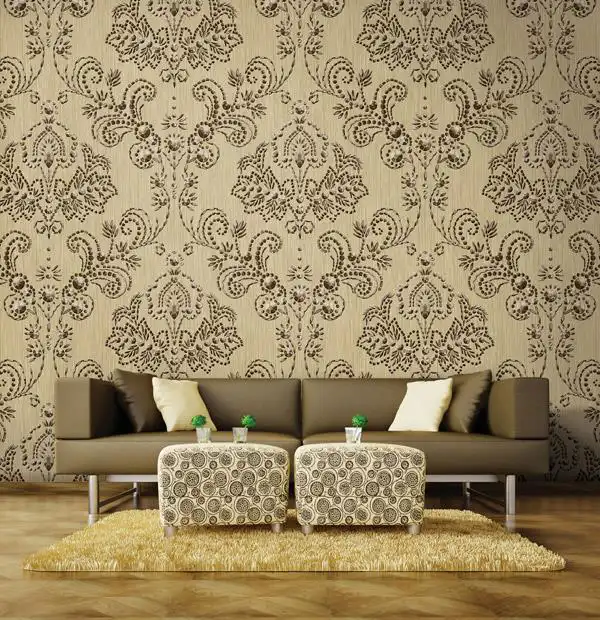 مدل کاغذ دیواری برای خانه های کوچک + روشنایی و توهم بصری برای خانه های کوچک با مدل کاغذ دیواری