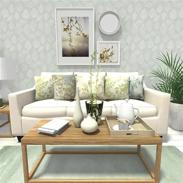 مدل کاغذ دیواری برای خانه های کوچک + روشنایی و توهم بصری برای خانه های کوچک با مدل کاغذ دیواری