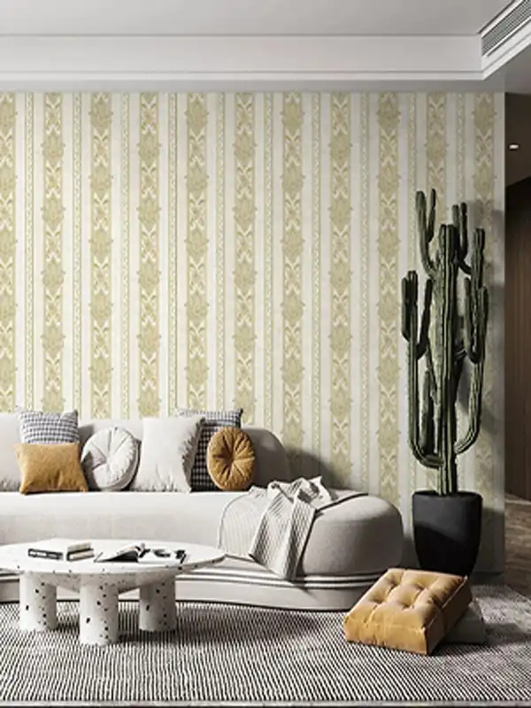 مدل کاغذ دیواری برای خانه های کوچک + روشنایی و توهم بصری برای خانه های کوچک با مدل کاغذ دیواری