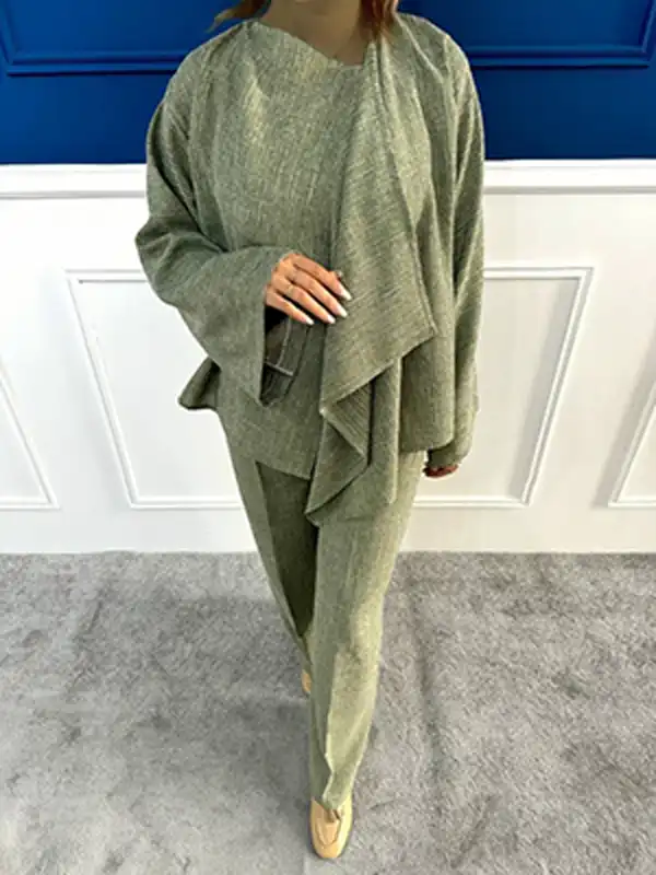 مدل مانتو با پارچه شانتون سبز + استایل منحصربفرد با مدل مانتو پارچه شانتون سبز