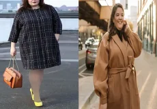 مدل مانتو برای افراد چاق و کوتاه + استایلی جذاب برای افراد چاق و کوتاه با مدل مانتو ترند