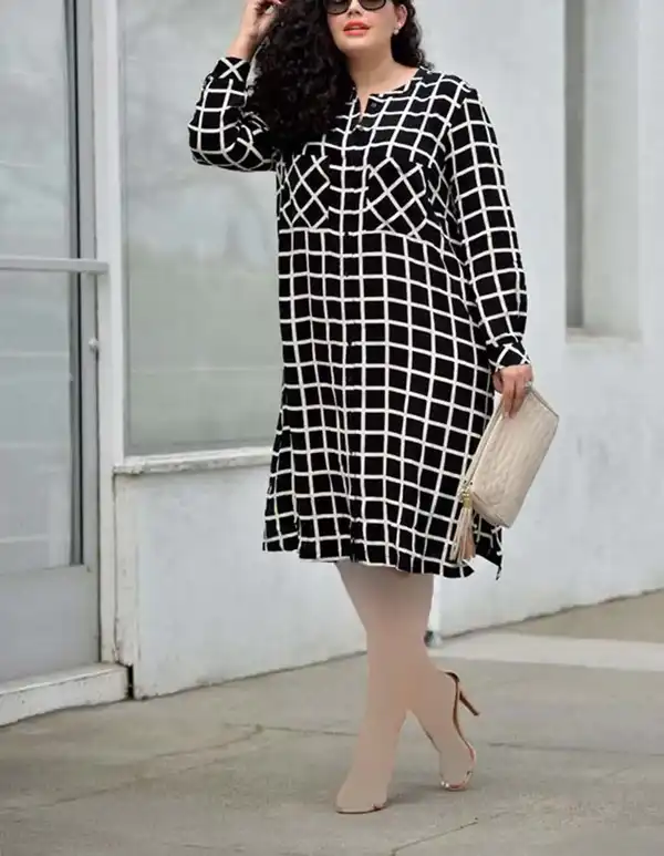 مدل مانتو برای افراد چاق و کوتاه + استایلی جذاب برای افراد چاق و کوتاه با مدل مانتو ترند