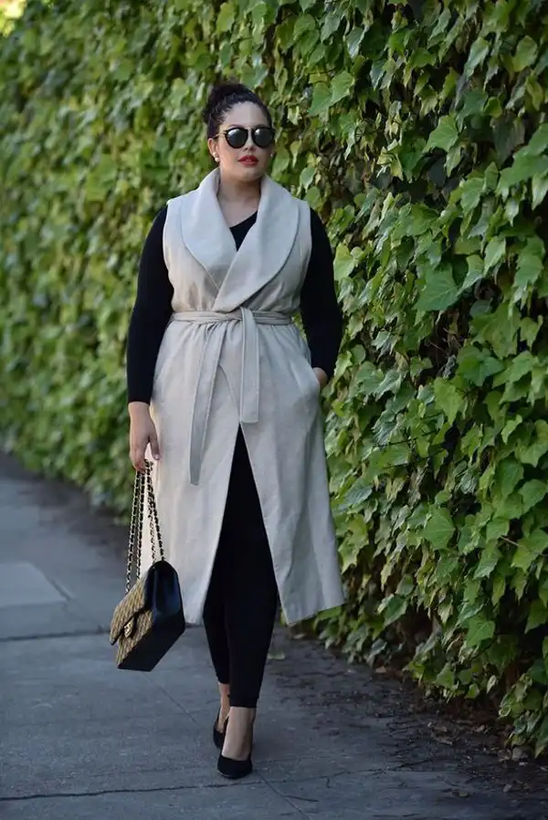 مدل مانتو برای افراد چاق و کوتاه + استایلی جذاب برای افراد چاق و کوتاه با مدل مانتو ترند