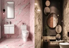 مدل سرویس بهداشتی با ماربل شیت + جدیدترین و شیک‌ترین مدل سرویس بهداشتی با ماربل شیت